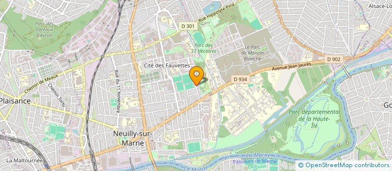 localisation de l'entreprise ITE PROJETS  NEUILLY-SUR-MARNE