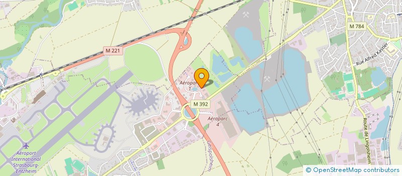 localisation de l'entreprise ITEA  ENTZHEIM