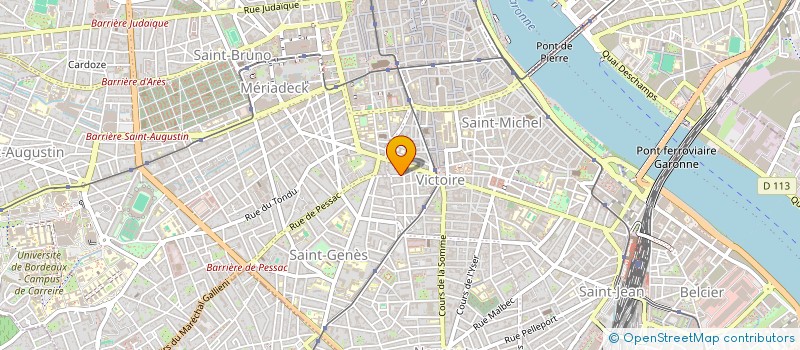 localisation de l'entreprise ITEATIME  BORDEAUX