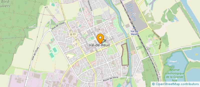 localisation de l'entreprise ITEC à VAL-DE-REUIL