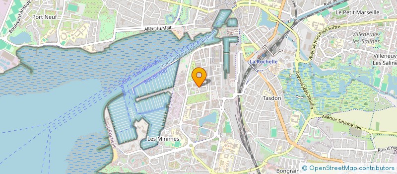 localisation de l'entreprise ITEC à LA ROCHELLE