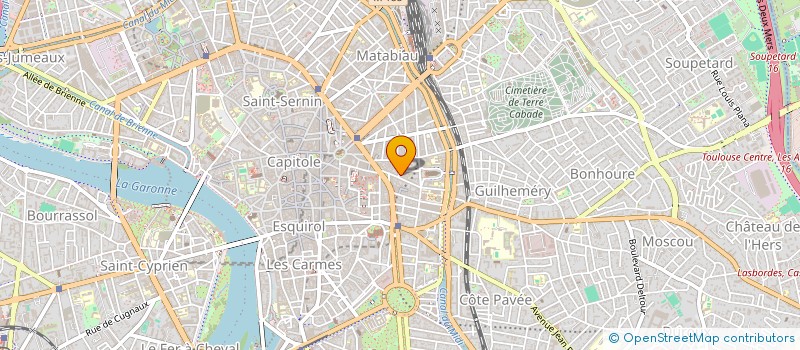 localisation de l'entreprise ITECAC FINANCE ET PATRIMOINE à TOULOUSE