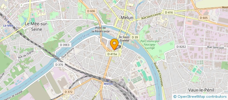localisation de l'entreprise ITECH-ELEC à MELUN