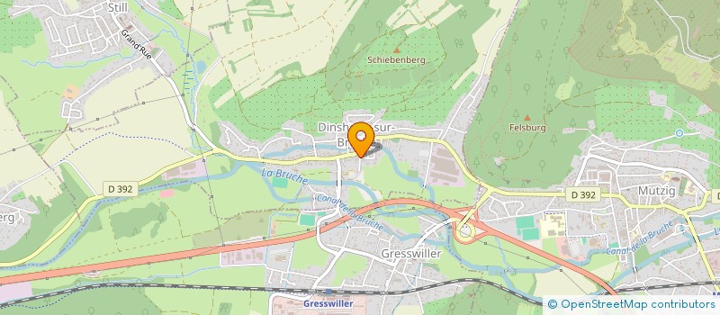 localisation de l'entreprise ITECH PREVENTION  DINSHEIM-SUR-BRUCHE