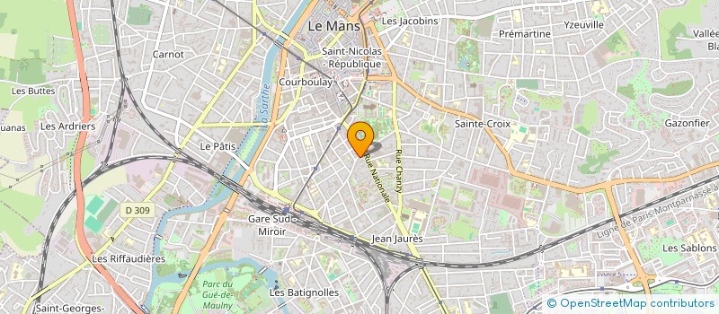 localisation de l'entreprise ITECH RENOV 72 à LE MANS