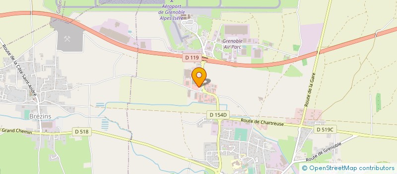 localisation de l'entreprise ITECMEDIA  SAINT-ETIENNE-DE-SAINT-GEOIRS