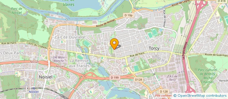 localisation de l'entreprise ITED  TORCY