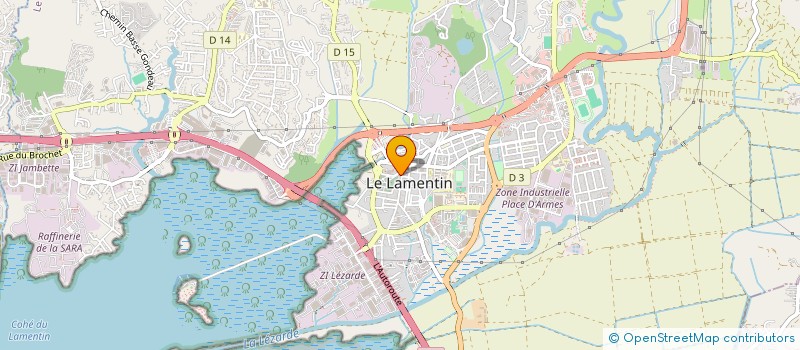 localisation de l'entreprise ITEDIS SERVICES  LE LAMENTIN