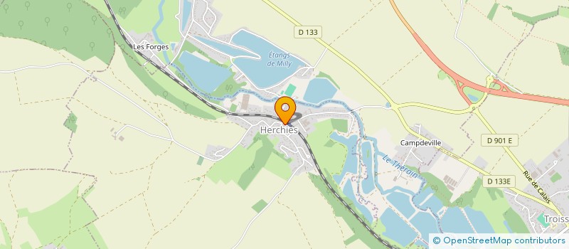 localisation de l'entreprise ITEETH GESTION  HERCHIES