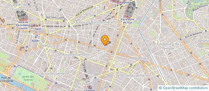 localisation de l'entreprise ITEK à PARIS