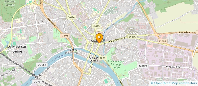 localisation de l'entreprise ITEL COM SUD à MELUN