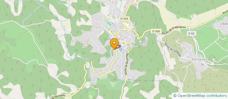 localisation de l'entreprise ITEL NIRONI à BARJOLS