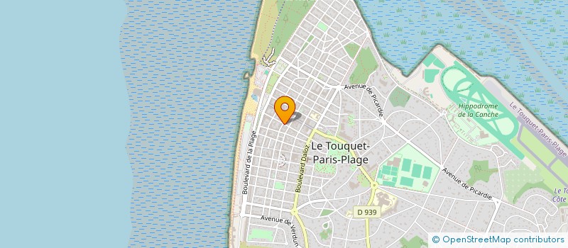 localisation de l'entreprise ITEM à LE TOUQUET-PARIS-PLAGE