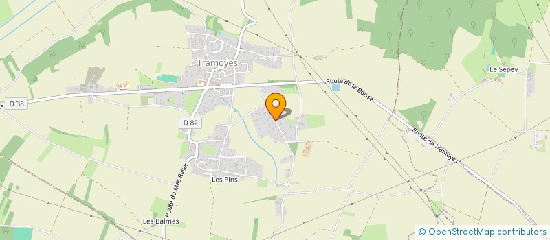 localisation de l'entreprise ITEQ  TRAMOYES