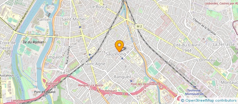 localisation de l'entreprise ITER à TOULOUSE