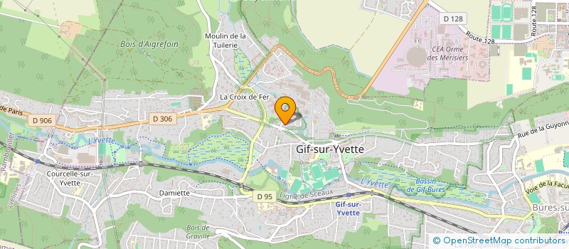 localisation de l'entreprise ITER à GIF-SUR-YVETTE