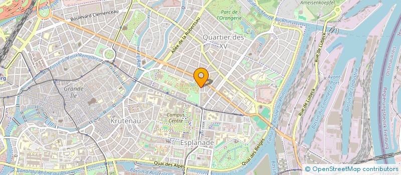 localisation de l'entreprise ITER INSPIRATUM à STRASBOURG