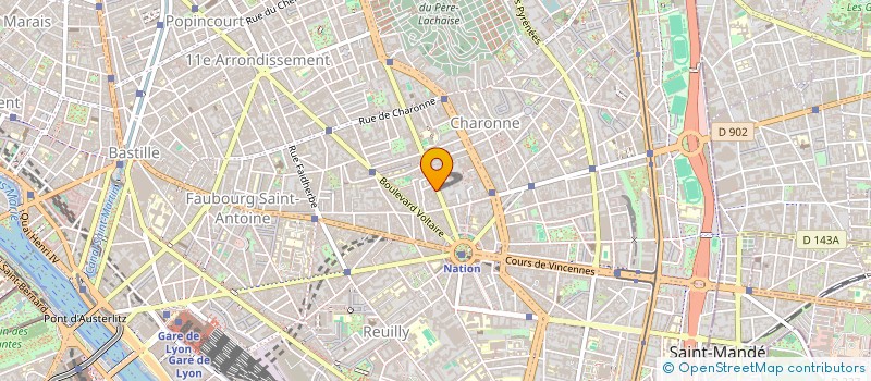 localisation de l'entreprise ITER INTERNATIONAL  PARIS