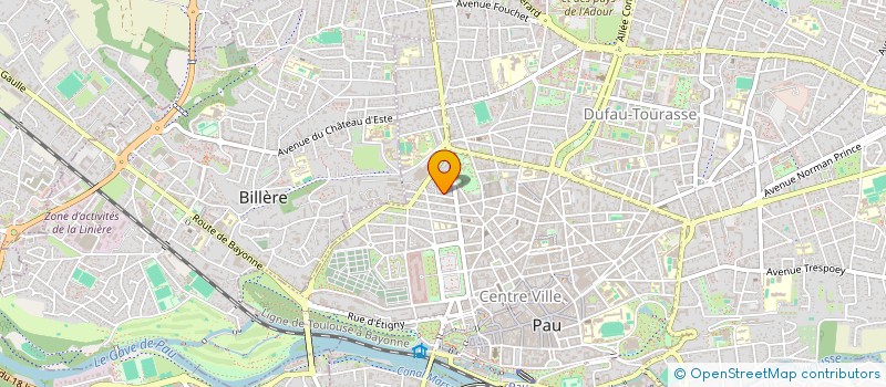 localisation de l'entreprise ITER SAS à PAU