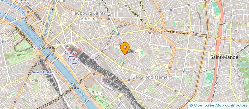 localisation de l'entreprise ITERNATIONAL BUSINESS AGENCY SARL  PARIS