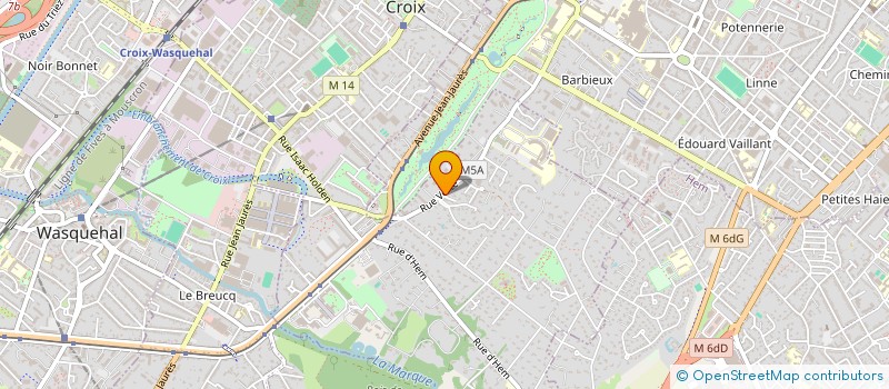 localisation de l'entreprise ITERRA  CROIX