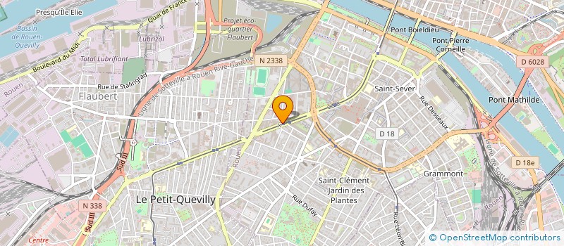 localisation de l'entreprise ITERTECH à ROUEN