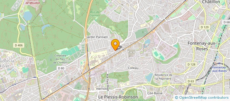 localisation de l'entreprise ITEX-CUIR à CLAMART