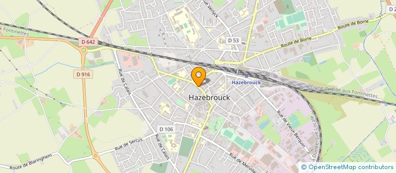 localisation de l'entreprise ITEX DIAGNOSTICS à HAZEBROUCK