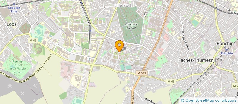 localisation de l'entreprise ITEXPERT à LILLE