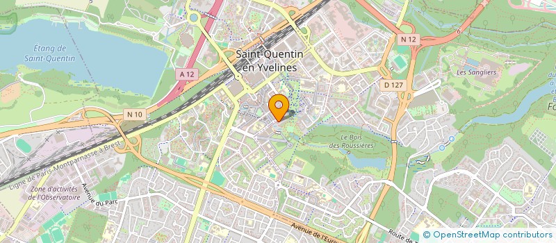 localisation de l'entreprise ITEZA  GUYANCOURT