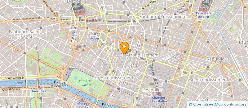 localisation de l'entreprise ITF GESTION à PARIS