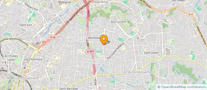 localisation de l'entreprise ITF PACA à MARSEILLE