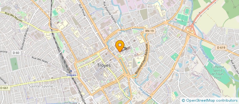 localisation de l'entreprise ITFAK  TROYES