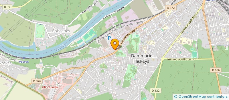 localisation de l'entreprise ITFAQ à DAMMARIE-LES-LYS