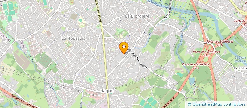 localisation de l'entreprise ITFF  REZE