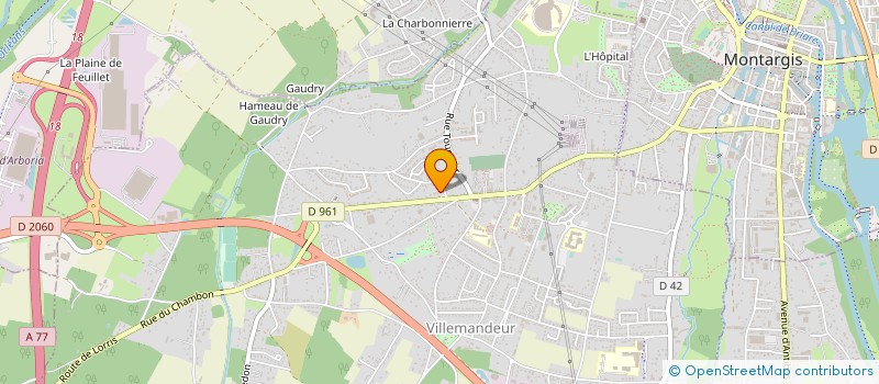 localisation de l'entreprise ITG DISTRIBUTION à VILLEMANDEUR