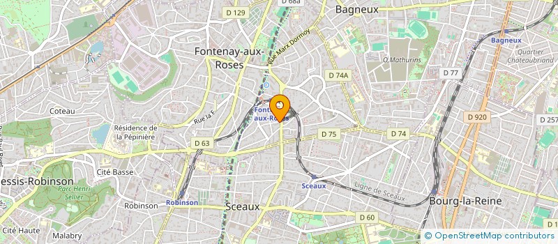 localisation de l'entreprise ITGB CONSULTING à FONTENAY-AUX-ROSES