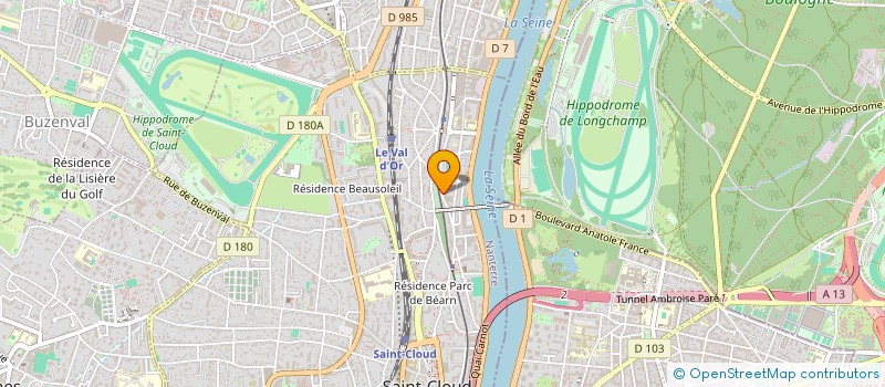 localisation de l'entreprise ITGO CONSEILS à SAINT-CLOUD