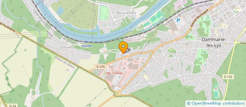 localisation de l'entreprise ITGRAL à DAMMARIE-LES-LYS