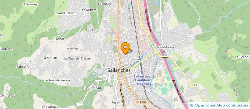 localisation de l'entreprise ITGRITY à SALLANCHES