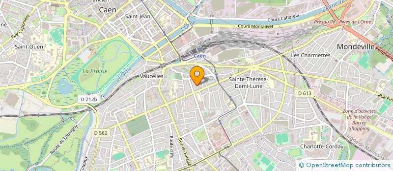 localisation de l'entreprise ITH à CAEN