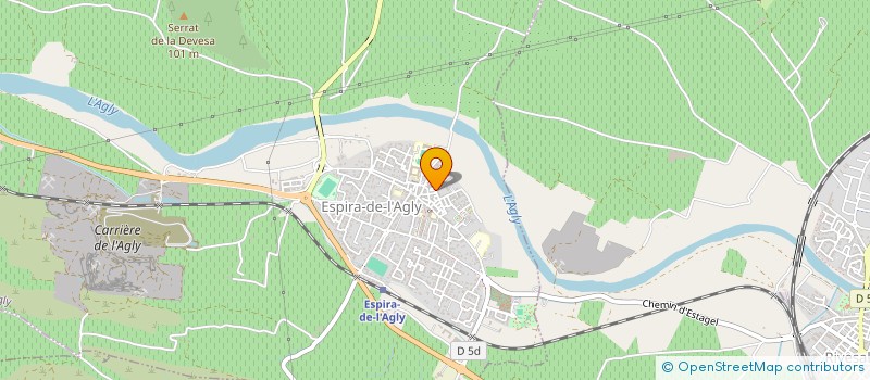 localisation de l'entreprise ITHACA  VINGRAU