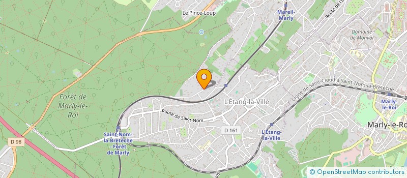 localisation de l'entreprise ITHACA  L'ETANG-LA-VILLE