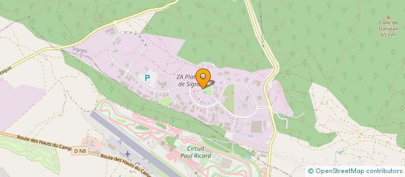 localisation de l'entreprise ITHAQUE  SIGNES