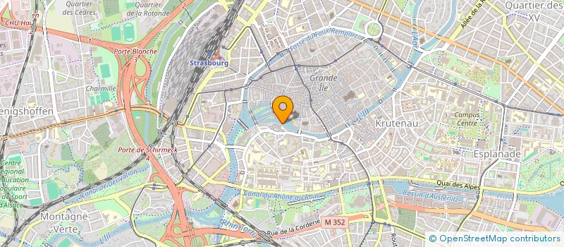 localisation de l'entreprise ITHAQUE  STRASBOURG