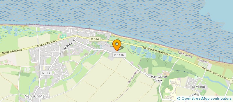 localisation de l'entreprise ITHAQUE  VER-SUR-MER