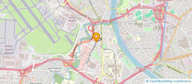 localisation de l'entreprise ITHAQUE à TOULOUSE