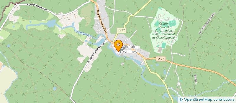 localisation de l'entreprise ITHAQUE PATRIMOINE  CLAIREFONTAINE-EN-YVELINES