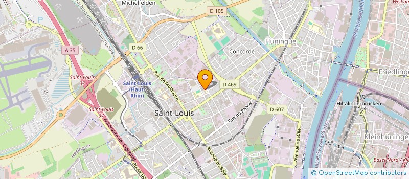 localisation de l'entreprise ITHE EURL à SAINT-LOUIS