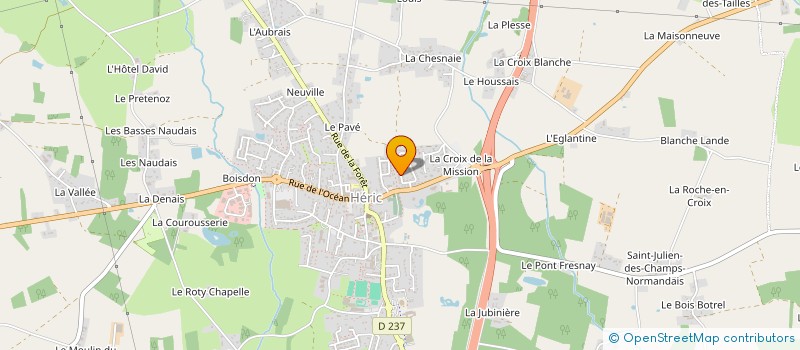 localisation de l'entreprise ITHEA à HERIC